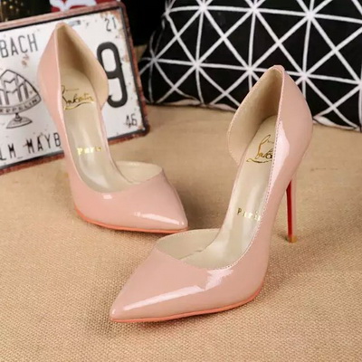 Christian Louboutin Shallow mouth stiletto heel Shoes Women--016